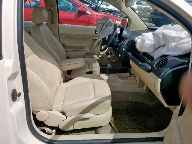 3VWPW31C58M524046 - 2008 VOLKSWAGEN NEW BEETLE კრემისფერი ფოტო 5