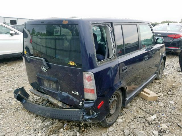 JTLKT324164103449 - 2006 TOYOTA SCION XB 蓝色 照片 4