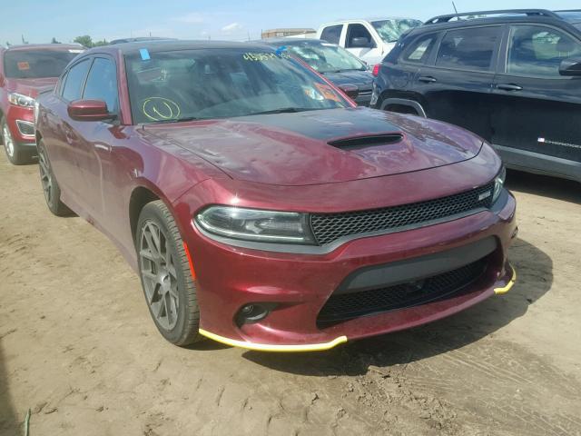 2C3CDXCTXJH173378 - 2018 DODGE CHARGER R/ RED photo 1