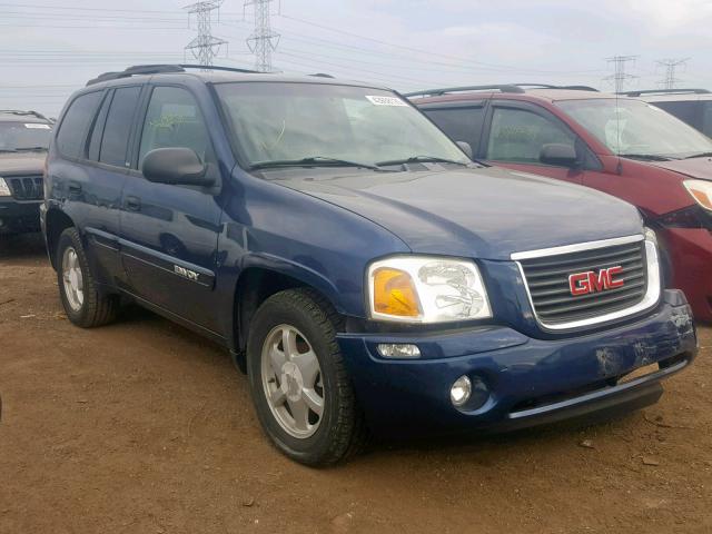 1GKDT13S722214944 - 2002 GMC ENVOY BLUE photo 1