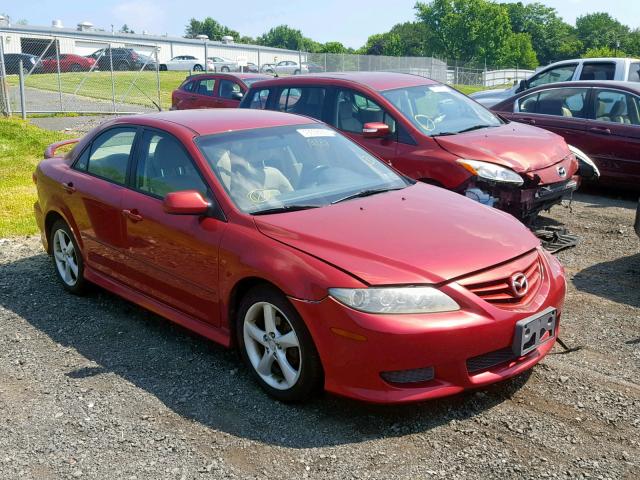 1YVHP80C155M26131 - 2005 MAZDA 6 I RED photo 1