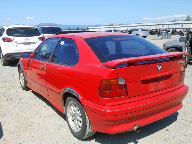 WBACG5321SAM50818 - 1995 BMW 318 TI RED photo 3