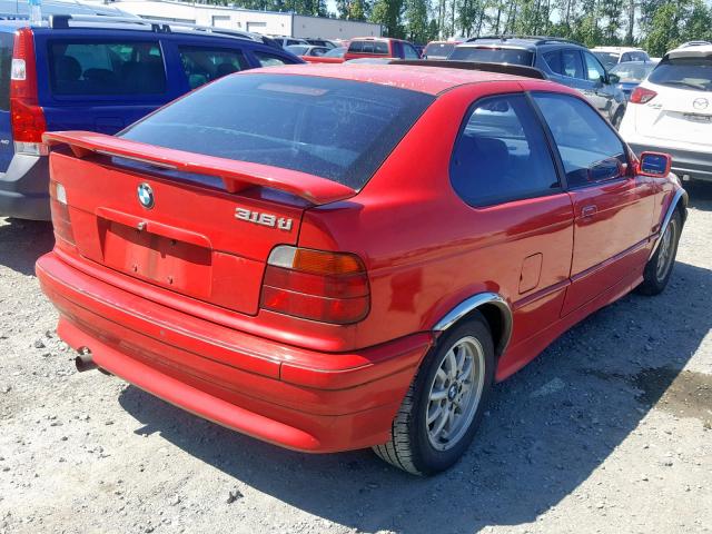 WBACG5321SAM50818 - 1995 BMW 318 TI RED photo 4