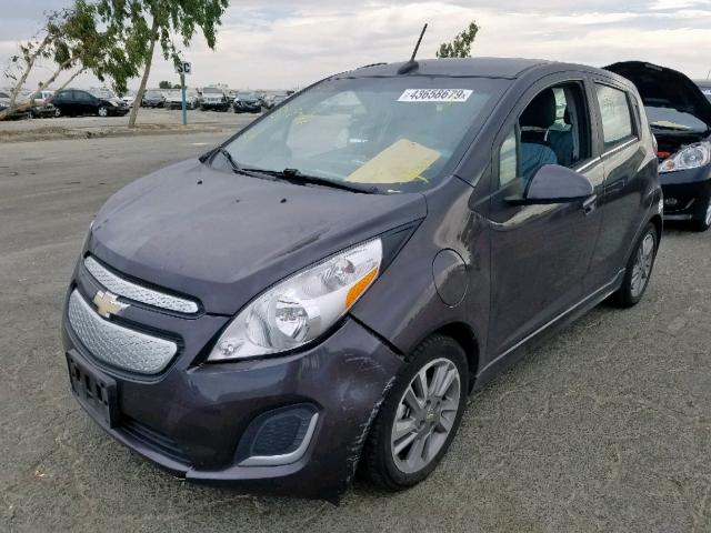 KL8CK6S0XEC499797 - 2014 CHEVROLET SPARK EV 1 棕色 照片 2
