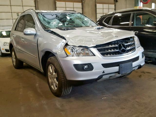 4JGBB86E37A154481 - 2007 MERCEDES-BENZ ML 350 SILVER photo 1