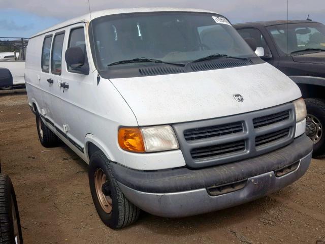 2B7HB11Y9XK551169 - 1999 DODGE RAM VAN B1 WHITE photo 1