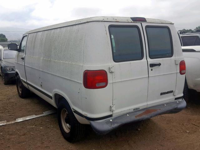 2B7HB11Y9XK551169 - 1999 DODGE RAM VAN B1 WHITE photo 3