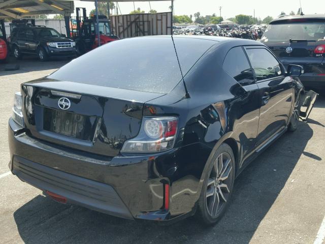 JTKJF5C71E3070632 - 2014 TOYOTA SCION TC შავი ფოტო 4