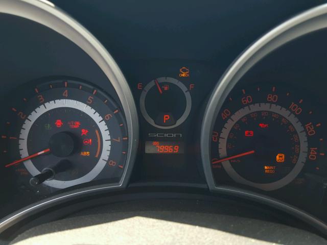 JTKJF5C71E3070632 - 2014 TOYOTA SCION TC შავი ფოტო 8