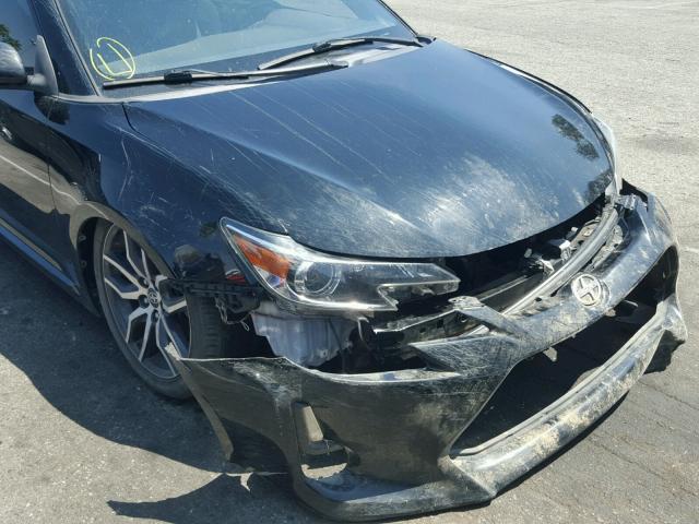 JTKJF5C71E3070632 - 2014 TOYOTA SCION TC შავი ფოტო 9