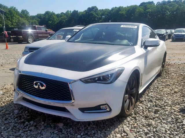 JN1EV7EK2HM363725 - 2017 INFINITI Q60 PREMIU WHITE photo 2