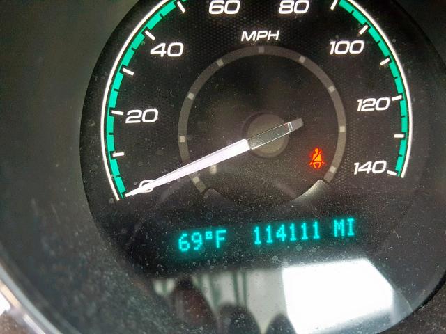 1G1ZC5E16BF280481 - 2011 CHEVROLET MALIBU 1LT 棕色 照片 8