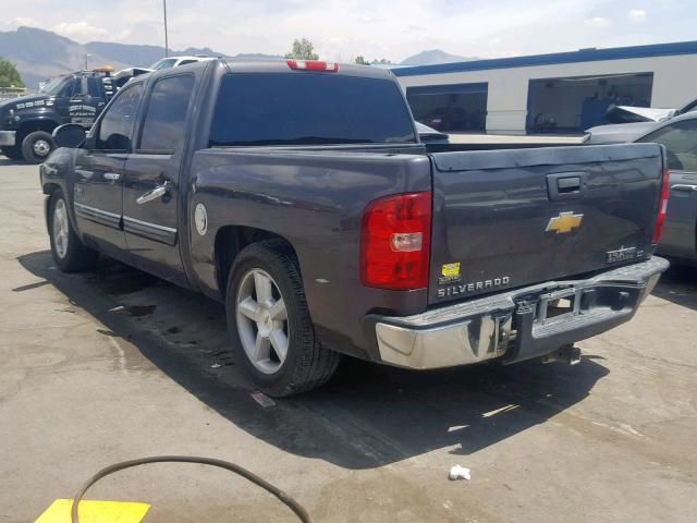 3GCRCSE03AG201925 - 2010 CHEVROLET SILVERADO CHARCOAL photo 3