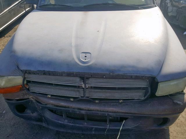 1B7FL26P3WS673279 - 1998 DODGE DAKOTA GREEN photo 7