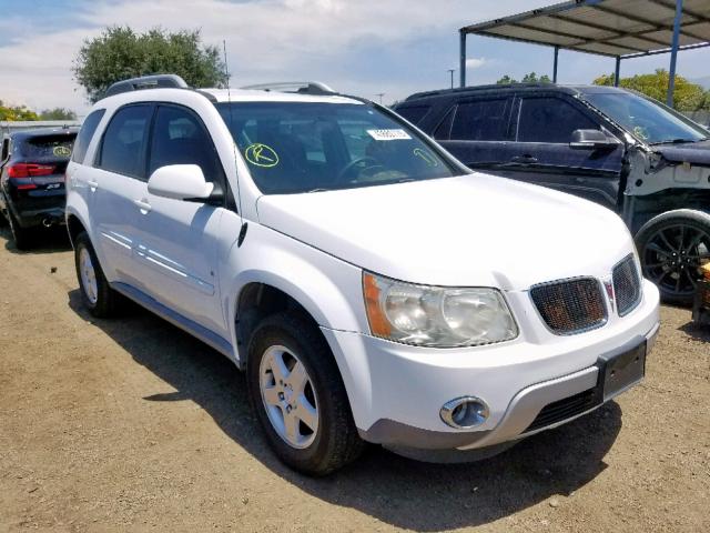 2CKDL63F966158454 - 2006 PONTIAC TORRENT WHITE photo 1