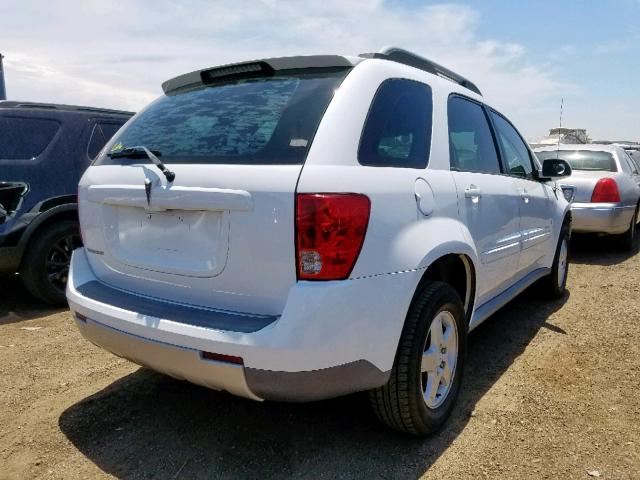 2CKDL63F966158454 - 2006 PONTIAC TORRENT WHITE photo 4