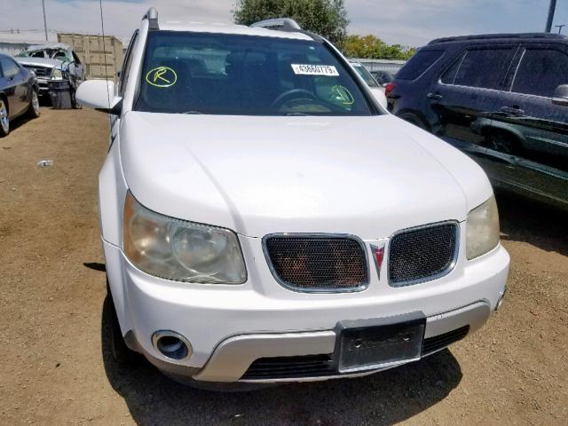 2CKDL63F966158454 - 2006 PONTIAC TORRENT WHITE photo 9