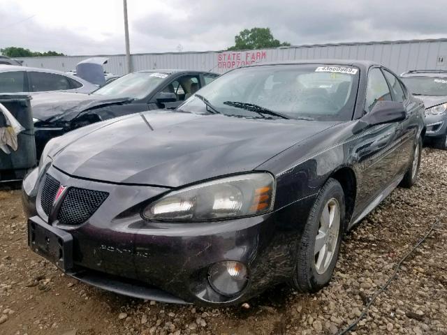 2G2WP552781177002 - 2008 PONTIAC GRAND PRIX BLACK photo 2