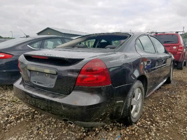 2G2WP552781177002 - 2008 PONTIAC GRAND PRIX BLACK photo 4