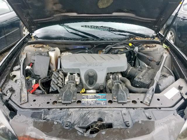 2G2WP552781177002 - 2008 PONTIAC GRAND PRIX BLACK photo 7