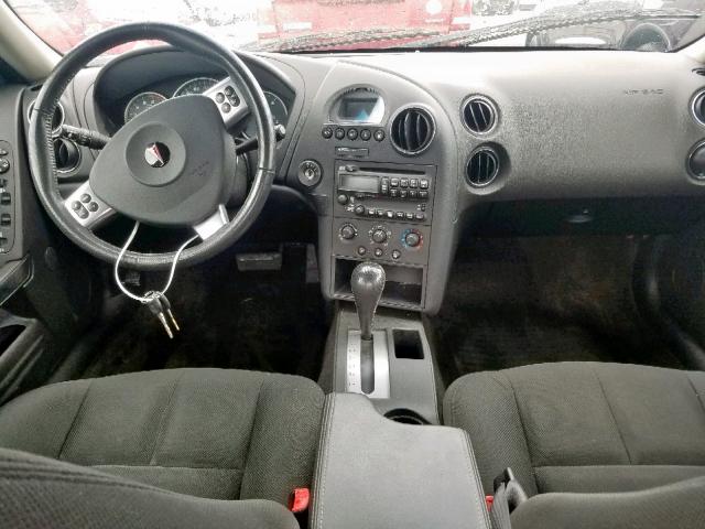 2G2WP552781177002 - 2008 PONTIAC GRAND PRIX BLACK photo 9