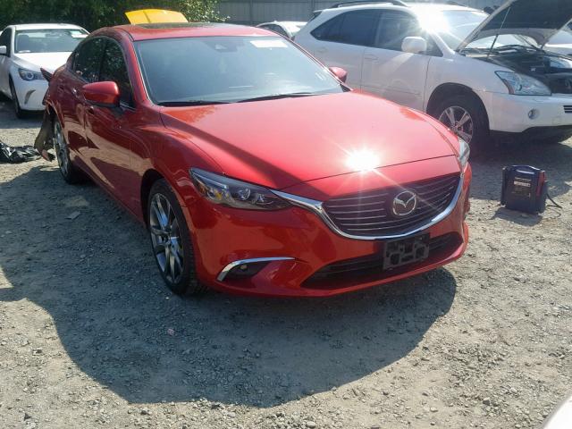 JM1GL1X5XH1111187 - 2017 MAZDA 6 GRAND TO RED photo 1