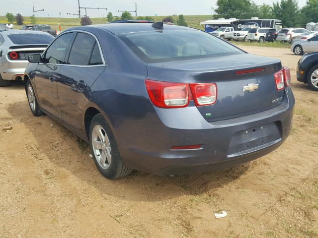 1G11B5SLXFF213331 - 2015 CHEVROLET MALIBU LS BLUE photo 3
