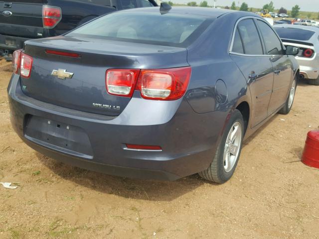 1G11B5SLXFF213331 - 2015 CHEVROLET MALIBU LS BLUE photo 4