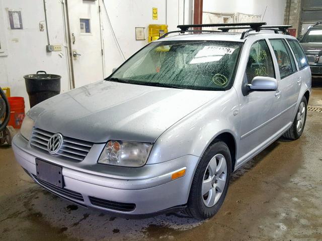 WVWTE61JX3W361830 - 2003 VOLKSWAGEN JETTA GLS SILVER photo 2