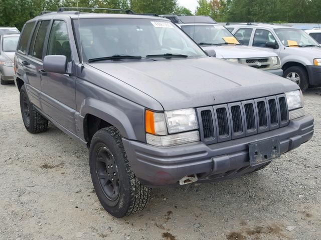 1J4GZ78S7TC352086 - 1996 JEEP GRAND CHER GRAY photo 1