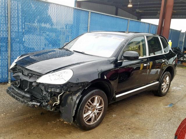 WP1AB29P09LA42611 - 2009 PORSCHE CAYENNE S BLACK photo 2