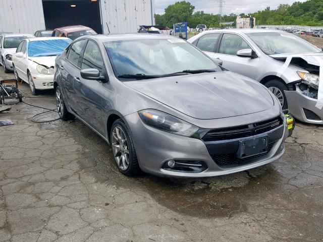 1C3CDFBA7DD337780 - 2013 DODGE DART SXT GRAY photo 1