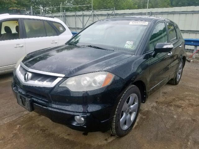 5J8TB18508A017367 - 2008 ACURA RDX TECHNO BLACK photo 2