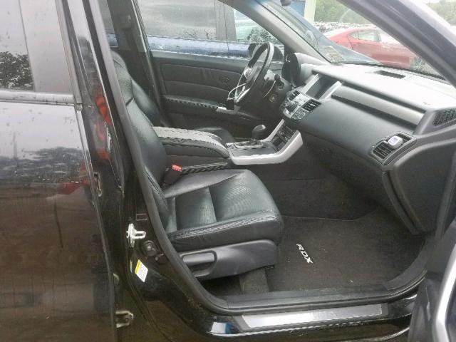 5J8TB18508A017367 - 2008 ACURA RDX TECHNO BLACK photo 5