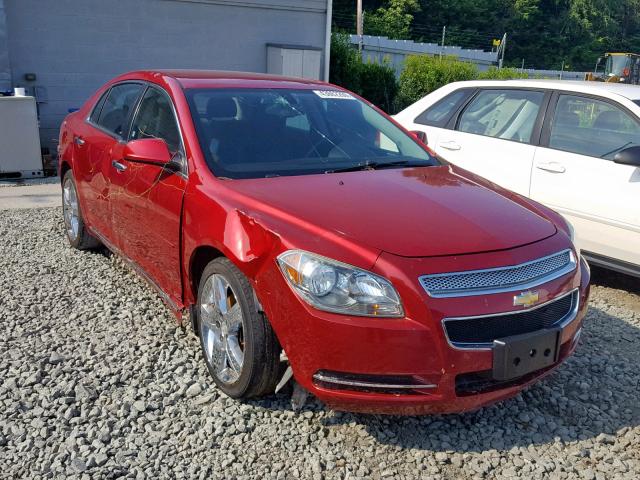 1G1ZC5E06CF257548 - 2012 CHEVROLET MALIBU 1LT RED photo 1