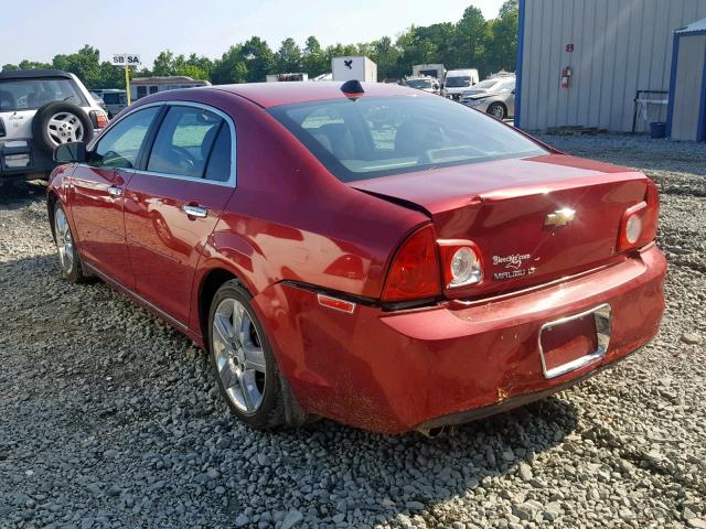 1G1ZC5E06CF257548 - 2012 CHEVROLET MALIBU 1LT RED photo 3