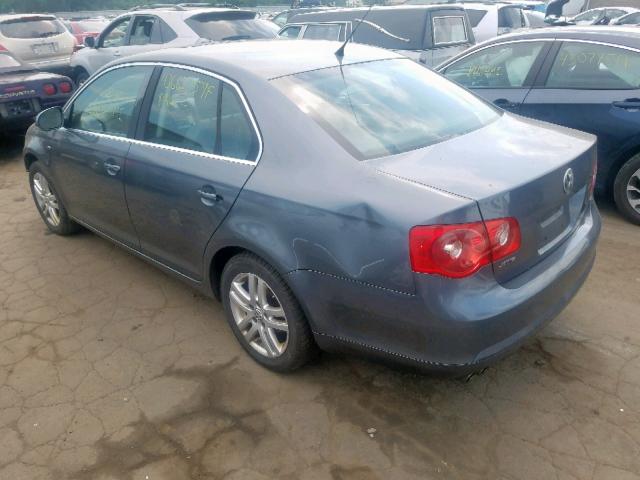 3VWEG71K27M182606 - 2007 VOLKSWAGEN JETTA WOLF GRAY photo 3