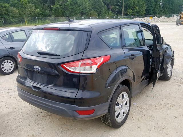 1FMCU0F70EUC17100 - 2014 FORD ESCAPE S BLACK photo 4