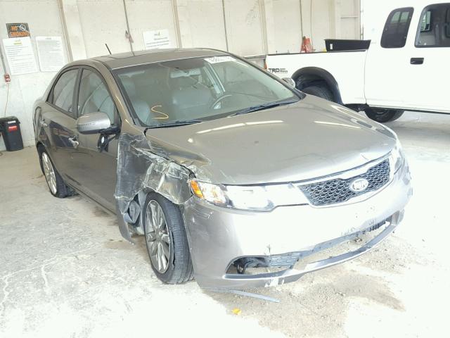 KNAFW4A3XD5664515 - 2013 KIA FORTE SX BEIGE photo 1