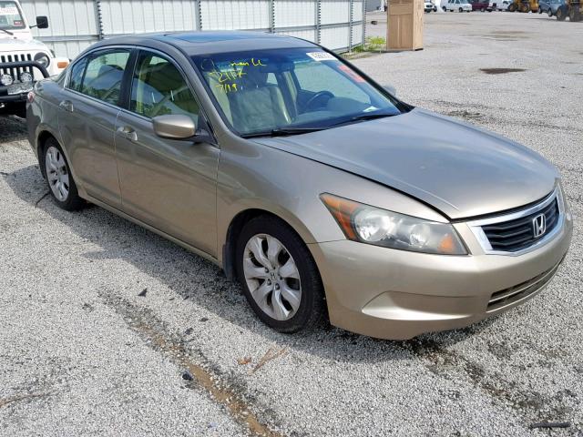 1HGCP26809A008061 - 2009 HONDA ACCORD EXL GOLD photo 1