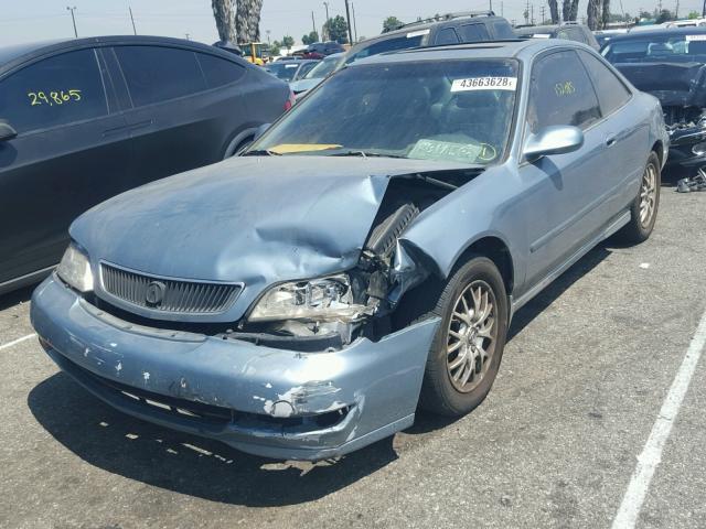 19UYA2250XL010378 - 1999 ACURA 3.0CL ლურჯი ფოტო 2