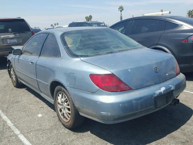 19UYA2250XL010378 - 1999 ACURA 3.0CL BLUE photo 3