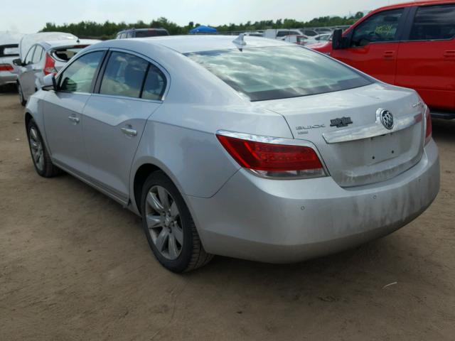 1G4GD5GG4AF168284 - 2010 BUICK LACROSSE C GRAY photo 3