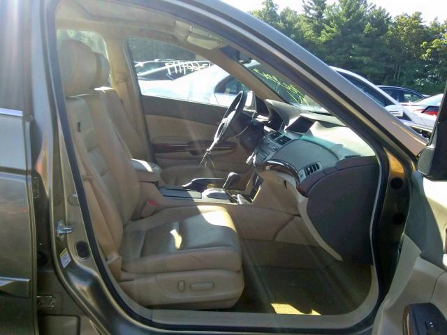 1HGCP36849A003919 - 2009 HONDA ACCORD EXL GOLD photo 5