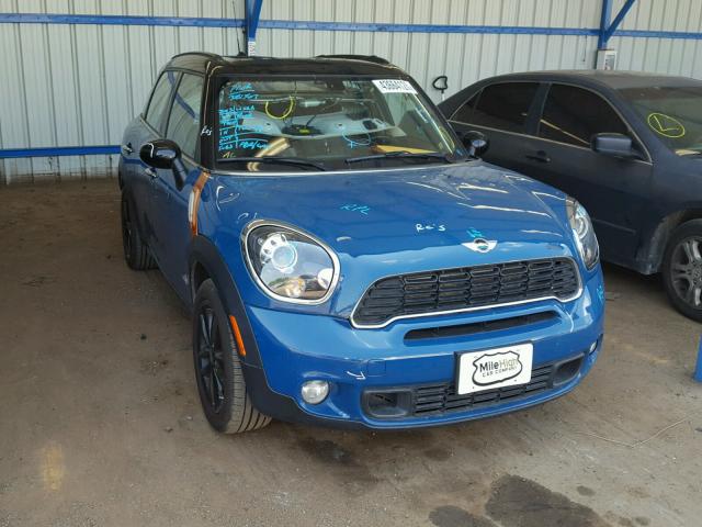 WMWZC5C5XCWL59857 - 2012 MINI COOPER S C BLUE photo 1