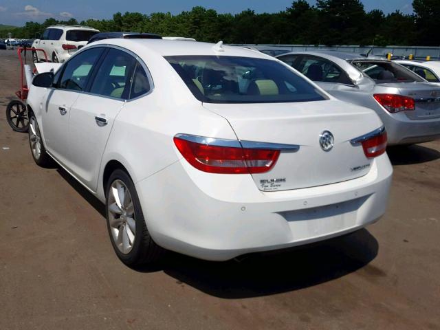 1G4PR5SK5D4199797 - 2013 BUICK VERANO CON WHITE photo 3