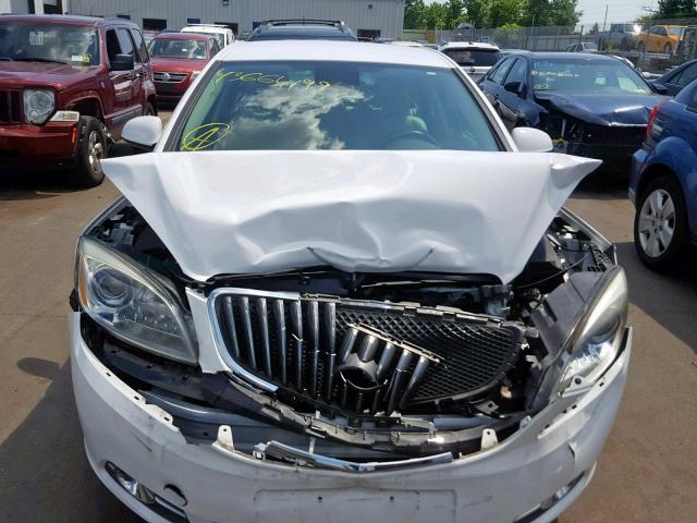 1G4PR5SK5D4199797 - 2013 BUICK VERANO CON WHITE photo 7