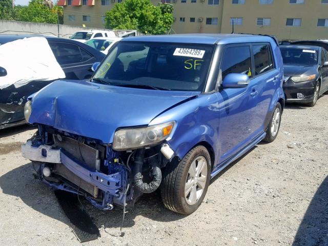 JTLZE4FE2A1116447 - 2010 TOYOTA SCION XB 蓝色 照片 2