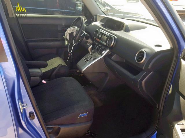 JTLZE4FE2A1116447 - 2010 TOYOTA SCION XB 蓝色 照片 5