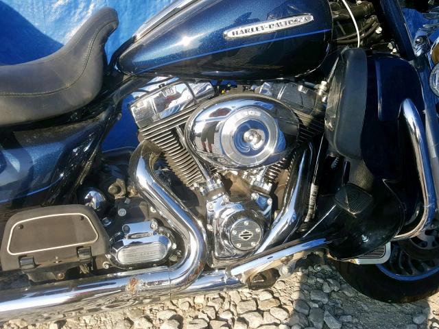 1HD1KEM19DB641266 - 2013 HARLEY-DAVIDSON FLHTK ELEC BLUE photo 7